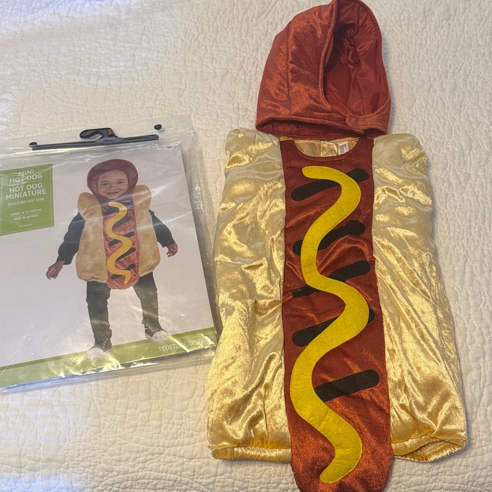 Hot Dog Miniature Kids Halloween Costume